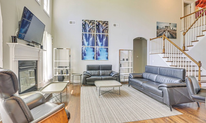 High Point House | Spacious High Point Family Home w/Yard & Grill