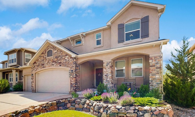 Wolf Ranch House | Spacious home with fenced in yard and dog friendly, fire pit and foosball table