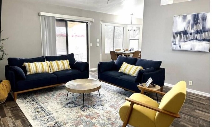 La Buena Vida House | Spacious Home Walk to Stadium Attractions and Dining With Fire-Pit and Grill