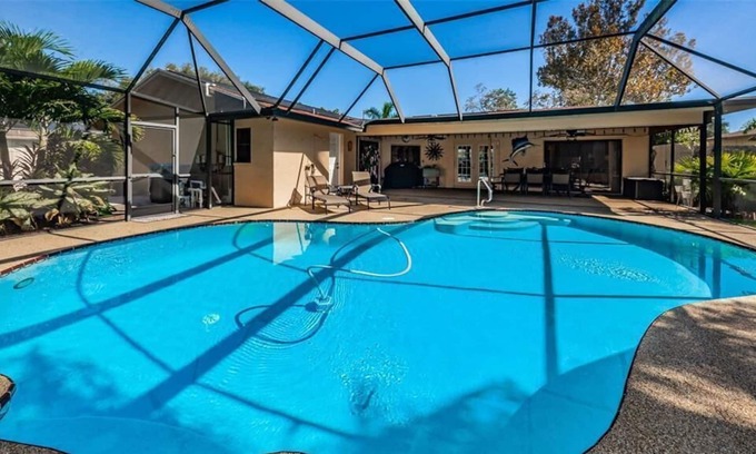 Seminole House | Spacious House w/Heated Pool and Game Machine - minutes from the Beach
