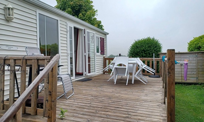 Epreville House | Spacious mobile home 32m2 at the gateway to Etretat