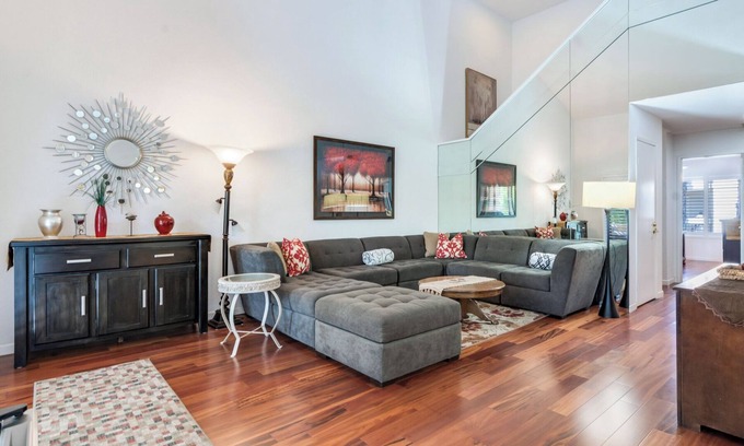 Cathedral City Condo | Spacious, Modern 2BR Condo; Pools, Pickleball, Tennis; 30-Day Min Stay