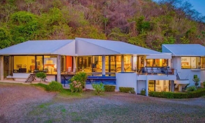 Playa Ocotal House | Spacious Private Villa , Sleeps 11, Amazing Ocean View , 5 min walk to the beach