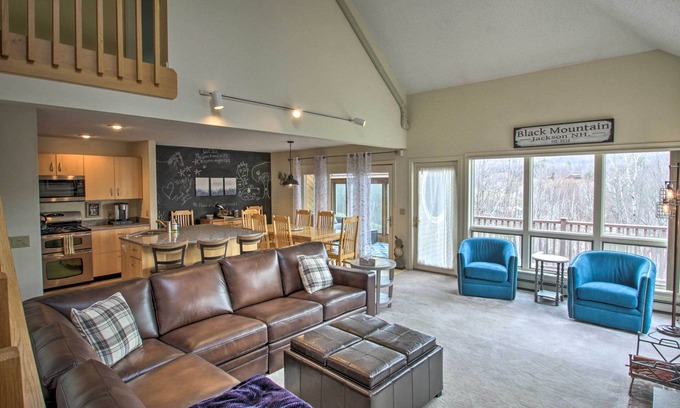 Jackson House | Spacious Ski-in/Out Black Mountain Home w/Deck!