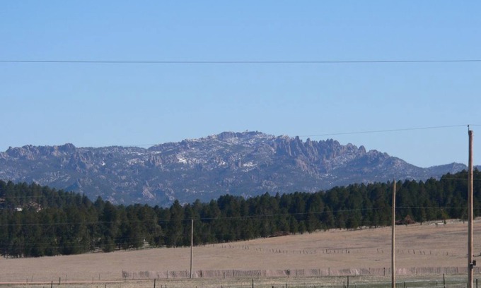 Custer Apartment | Spacious studio outside Custer with WiFi, and AC on paved road. UNIT 1-left side