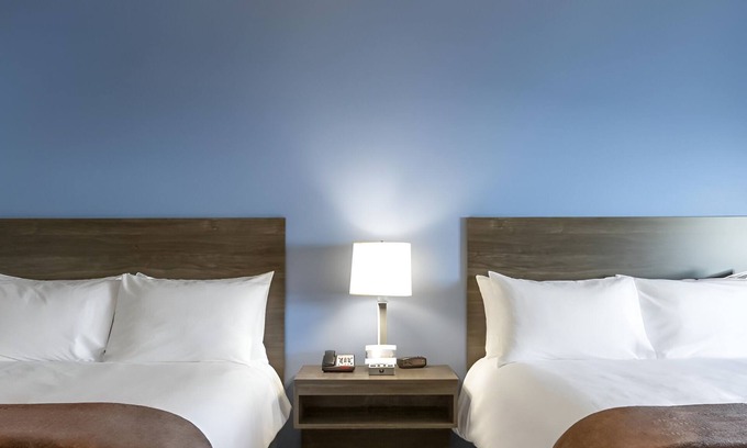 Watertown Hotel | Spacious Suite with Kitchen Perfect for Extended Stays Near Redlin Art Center