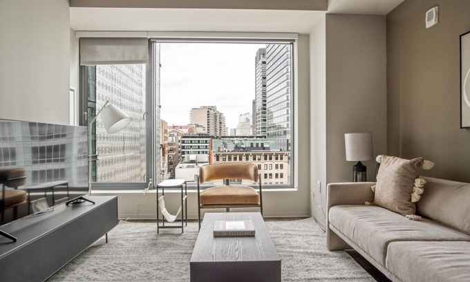 Theatre District Apartment | Spacious Theatre District 2BR w/Gym & W/D, near Boylston T, by Blueground