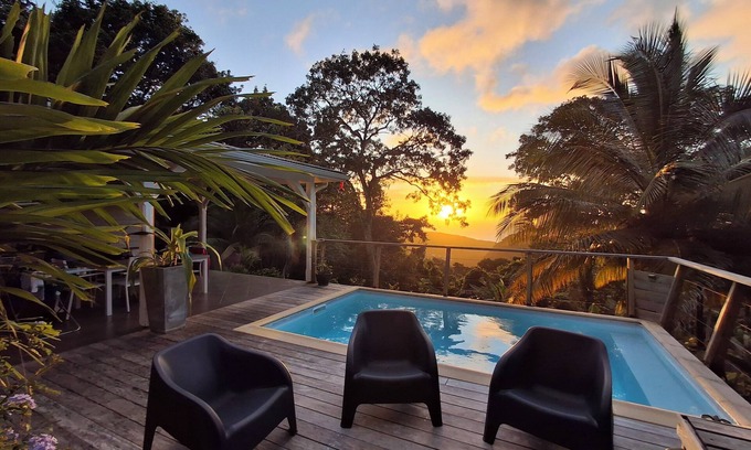 Les Anses-d'Arlets House | Spacious villa, 4 bedrooms, swimming pool, breathtaking sea view, ANCV cheques accepted