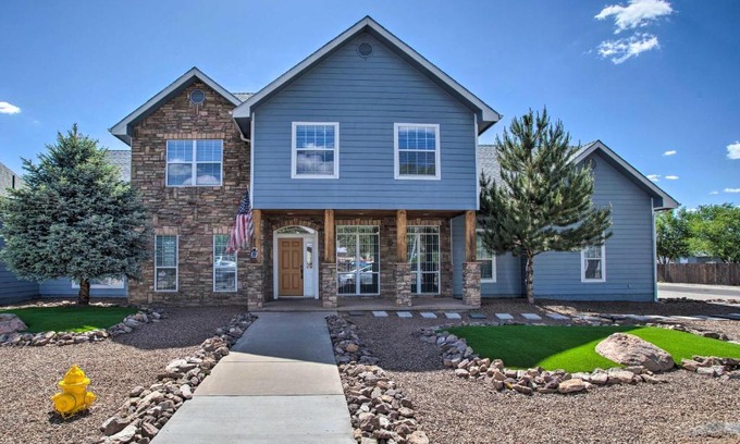 Williams House | Spacious Williams Retreat with Games and Hot Tub!
