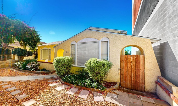 Little Italy House | Spanish-style home in the heart of Little Italy with 3 patios, garden & parking