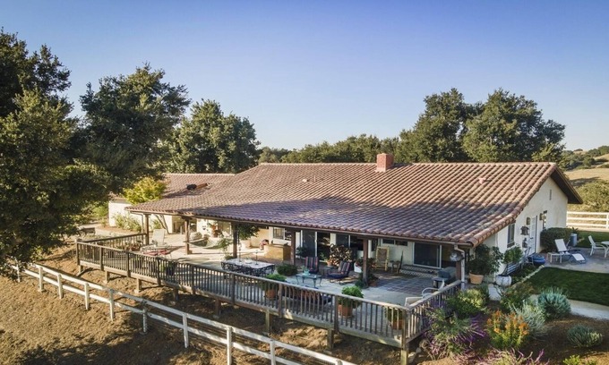 Santa Ynez House | Spanish villa with views, views, views!