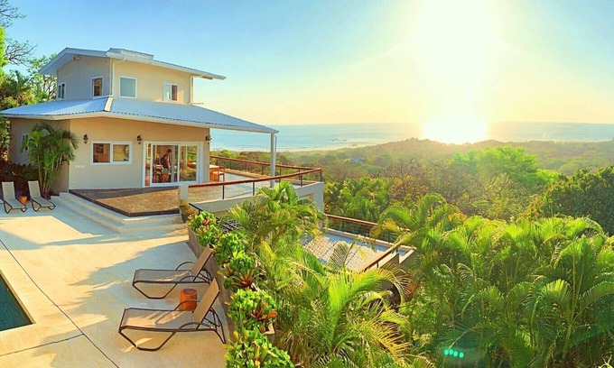 Nosara House | Spectacular 270 degree ocean/mountain VIEWS, very private, recently remodeled