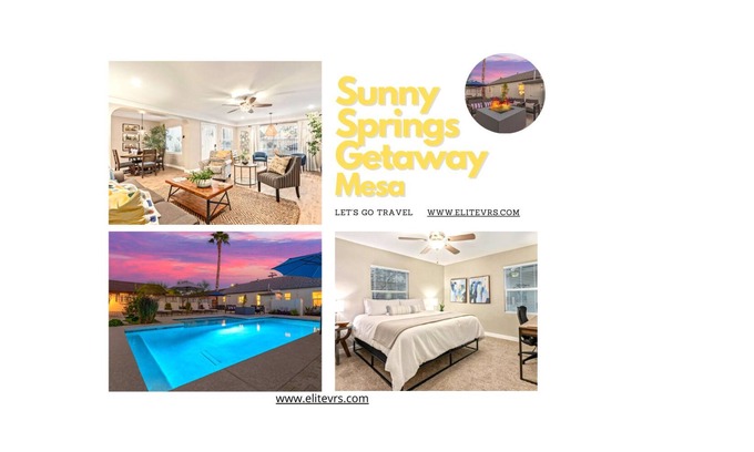 Mesa House | Spectacular Modern Oasis! Massive Heated Pool!