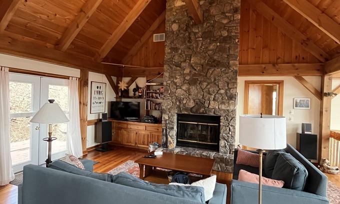 Chestnut Springs House | Spectacular mountain home perfect for multiple families! Just added '80s arcade!