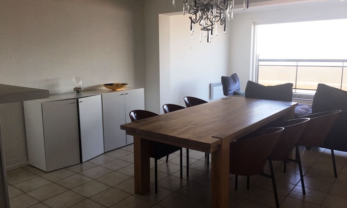 Wenduine Apartment | SPECTACULAR SEAVIEW NEAR BRUGES - SPACIOUS APARTMENT 3 BEDROOMS 2 TERRACES