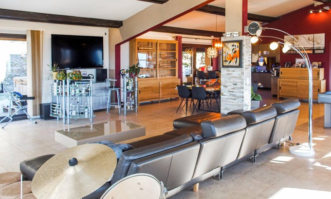 Saint-Jean-dʼArvey Apartment | Spend an unforgettable vacation in this comfortable vacation home with pool and sauna!