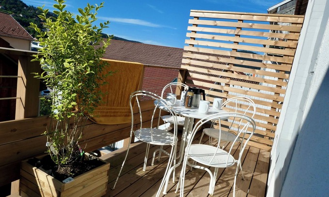 Gerardmer Apartment | Splendid high quality refurbished Flat with large balcony, center of Gerardmer