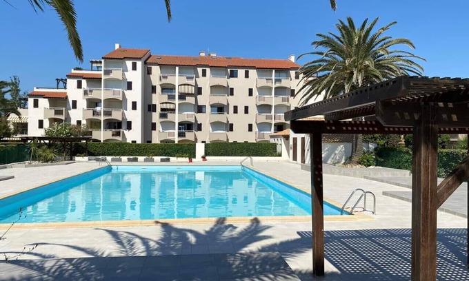 Plage d'Argeles Apartment | St Cyprien beautiful apartment with sea view