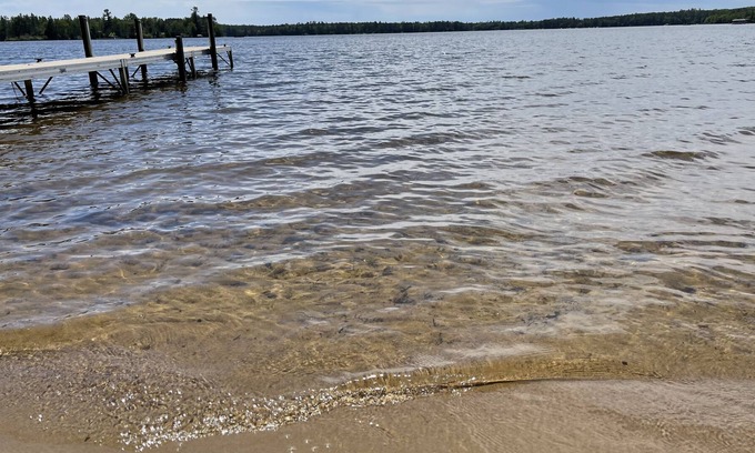 St Germain Cottage | St. Germain Lakehouse, Dog Friendly, Hard Sand/ Clear Water & Private Pier