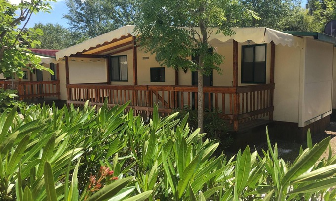 Viareggio Ski Chalet | Stacaravan Italie aan zee, Toscaanse kust op famlie Camping nabij Zee, Pisa, Luca