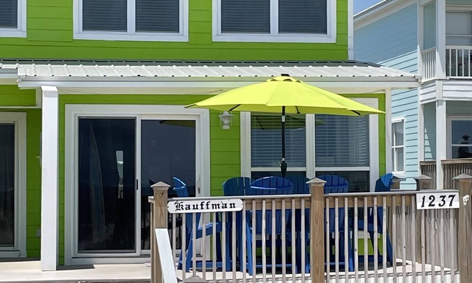 Gulf Shores House | Stay right on the beach. Enjoy the view from our updated home right on the Gulf