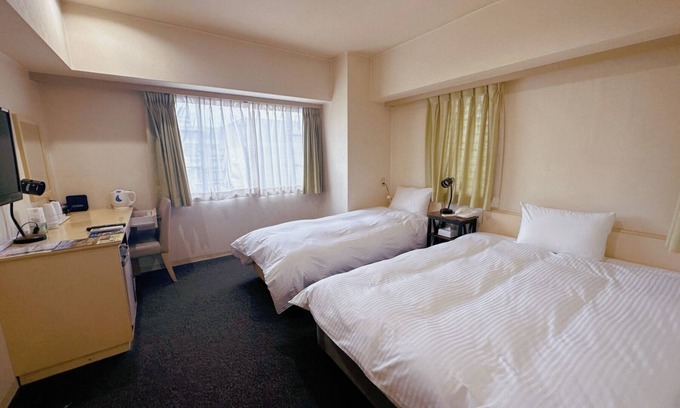 Chuo-ku Hotel | Stay without meals Smoking Economy twin for 2/Fukuoka Fukuoka
