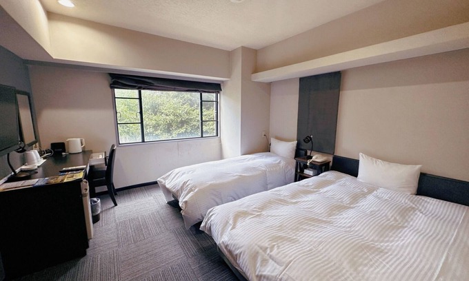 Chuo-ku Hotel | Stay without meals Smoking Semitriple 2 beds/Fukuoka Fukuoka