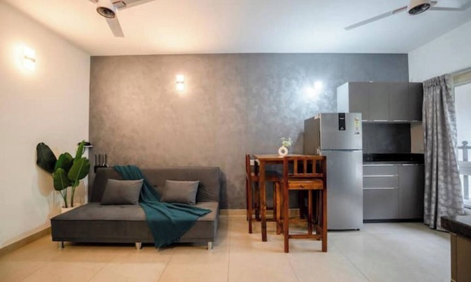 Siolim Apartment | Staymaster Zyric 203 Serviced Apartment