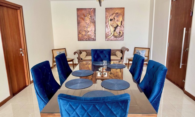 Mount Lavinia Apartment | Staysafe Marine Drive 3BR