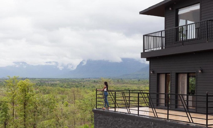 Murbad Villa | StayVista's Panoramic Peaks - Mountain-View Villa with Pool, Tent & Turf