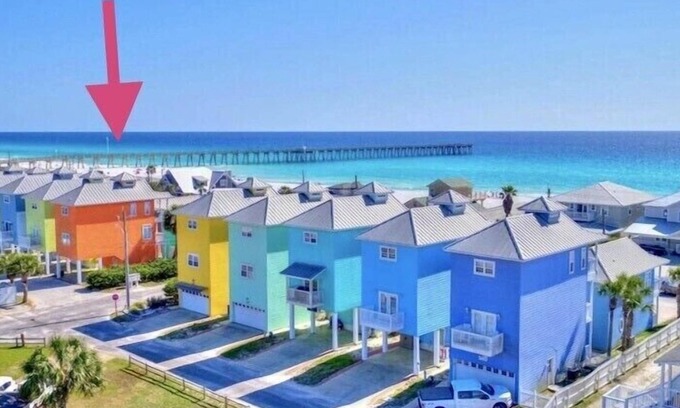 Panama City Beach House | Steps away from the beach, breathtaking views of the Gulf, Pier and private pool