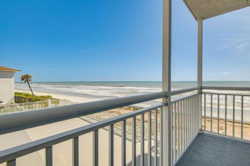 South Patrick Shores Apartment | Steps to Ocean Satellite Beach Condo with Balcony