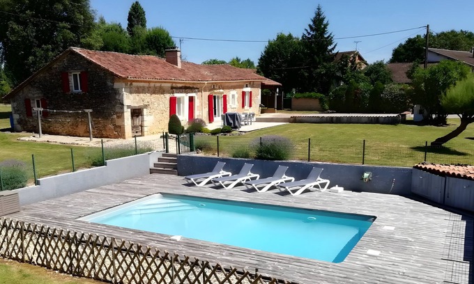 La Chapelle-Gonaguet House | Stone House with Private Pool and Garden – Charm & Comfort in Dordogne