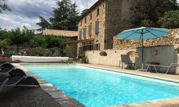 Annonay House | Stone house of character, wooded park, swimming pool, Ardèche