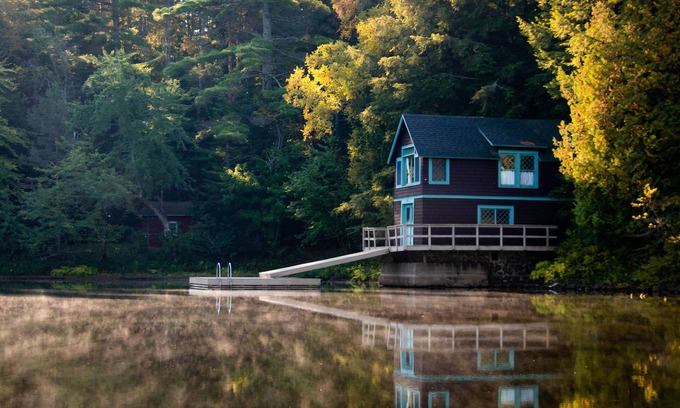 Tupper Lake Cabin | Stony Creek Camp near Saranac Lake
