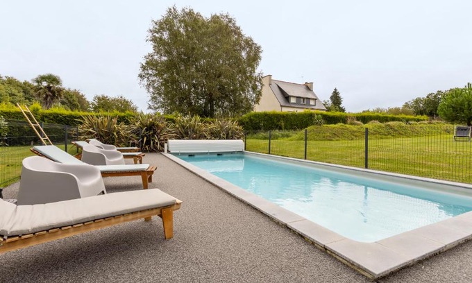 Clohars-Fouesnant Apartment | Studio À La Campagne Avec Piscine