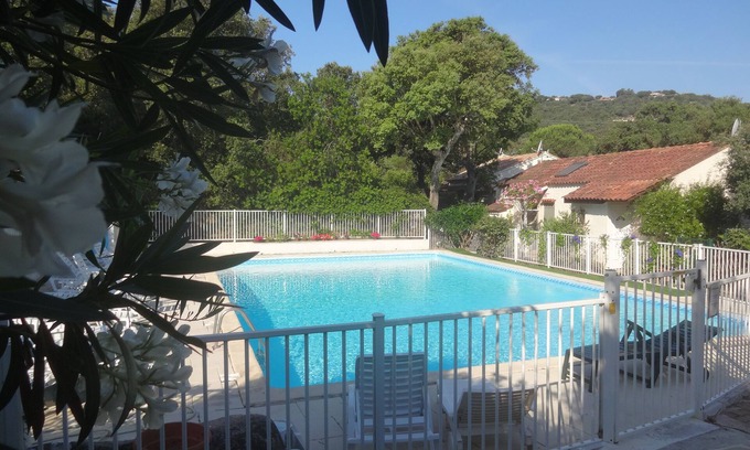 Porto-Vecchio Apartment | Studio 2 persons in residence with swimming pool in Porto-Vecchio