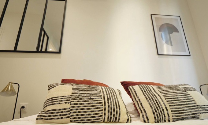 Villette - Maisons Neuves Apartment | Studio Avec Baignoire SPA