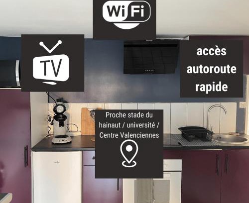 Aulnoy-lez-Valenciennes Apartment | Studio Brownie