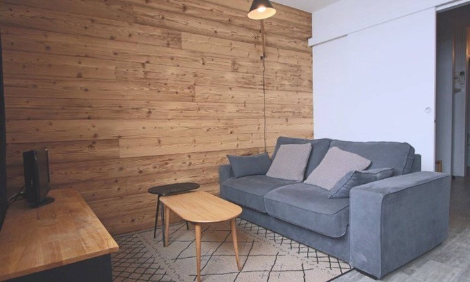 Piau Engaly Apartment | Studio cabin 4/5 pers, south-facing balcony, TV, equipped kitchen, ski locker