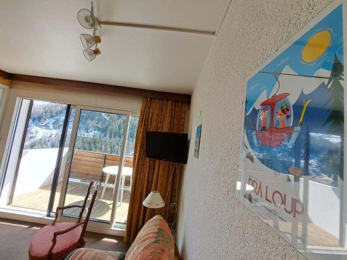 Pra Loup Apartment | Studio Cabine Cosy à Praloup avec Balcon - FR-1-165A-80
