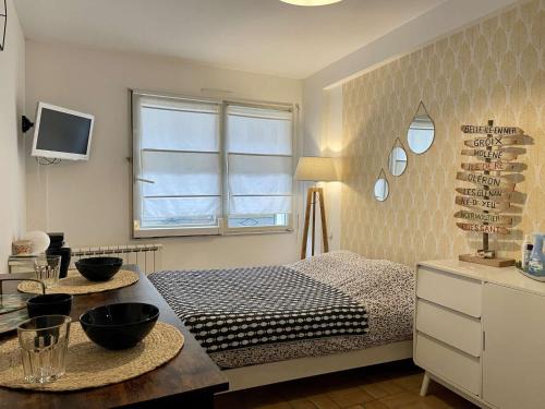 Noirmoutier-en-l'Ile Apartment | Studio charmant à Noirmoutier, centre accessible à pied, WiFi, local à vélos, ménage inclus - FR-1-224B-146