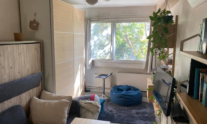 Quartier de la Maison-Blanche Apartment | Studio confortable Paris