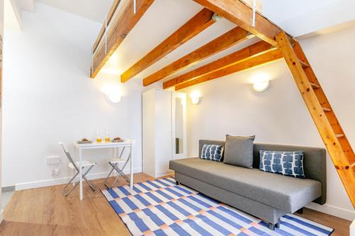Epinettes Apartment | Studio cool avec mezzanine 17ème arrondissement