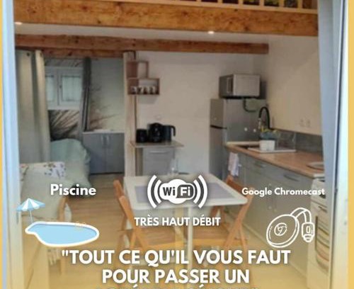 Saint-Andre-de-Sangonis Apartment | Studio indépendant