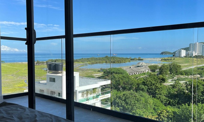 Pozos Colorados Apartment | Studio-loft with amazing view to the ocean and mountains.