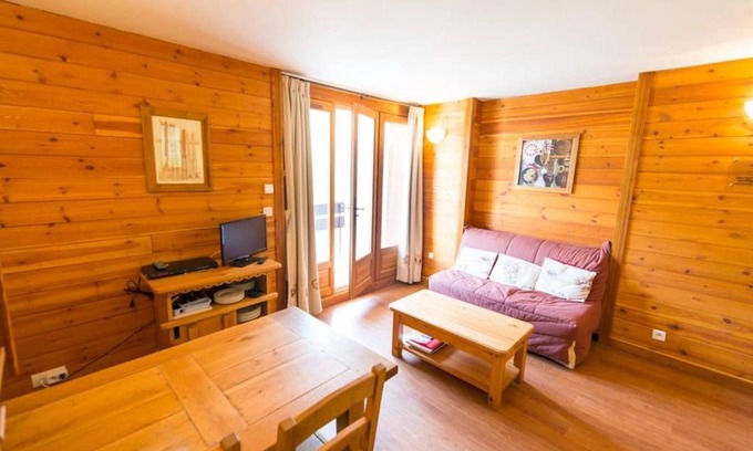 La Salle-les-Alpes Apartment | Studio lumineux 4 pers., balcon sud, pieds des pistes - Serre Chevalier - FR-1-330F-120