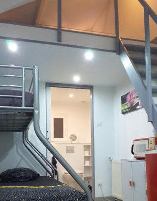 La Rouge House | studio mezzanine 5 personnes