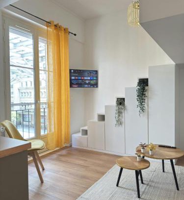 Sainte-Anne - Faubourg Noyon Apartment | Studio Mezzanine Cozy - 4 pers - Gare & Centre