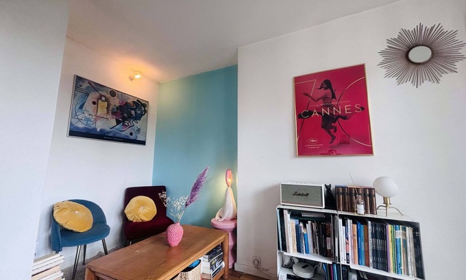 Silly-Gallieni Apartment | Studio of 25 m2 with balcony, Boulogne-Billancourt